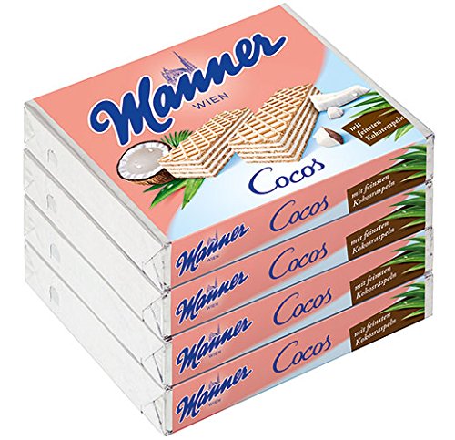 Manner - Schnitten Cocos, 4er Packung - 300g von manner