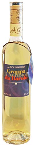 Grappa di Nebbiolo da Barolo von Antica Grapperia 0,5l. Grappa di Nebbiolo da Barolo von Antica Grapperia 0,5l. von markenlos