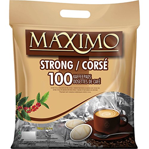 3 x MAXIMO Kaffeepads Strong 100 Pads von maximo
