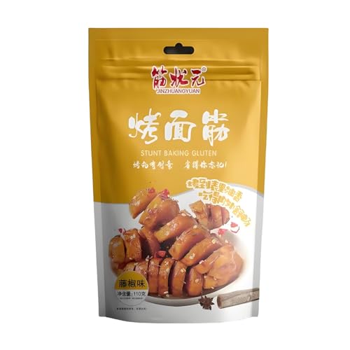 Chinesische beliebte Snacks, vegetarische Snacks, klassische Snacks, scharfe Snacks, gegrilltes Gluten-Weinpfeffergeschmack von McKona