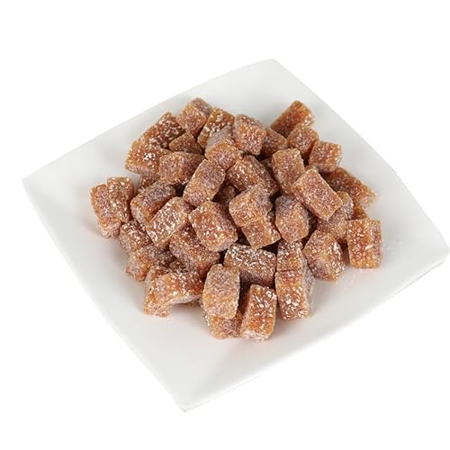 Kandierte Ingwerbonbons, 250 g, Bremer Gewürzhandel Ingwerscheiben, kandierte Früchte, milder Geschmack, leckerer Snack, Fudge, Gummibärchen Kandierte Ingwerbonbons, 250 g, Bremer Gewürzhandel Ingwerscheiben, kandierte Früchte, milder Geschmack, leckerer Snack, Fudge, Gummibärchen von McKona