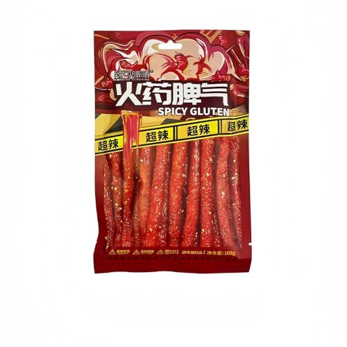 Vegetarische chinesische scharfe Snacks, Partysnacks, gelegentliche Snacks, würzige Snacks,Teufels-Chili-Lebensmittel，Latiao，Mala-Stick von McKona
