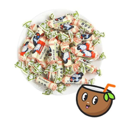 White Rabbit Creamy Cand (Coconut Milk Flavor,100g) von McKona