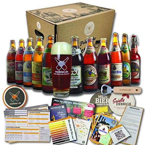 Fränkische Bier Geschenk Box | Tastingbox | Bierverkostung (Edition #1) von meibier.de