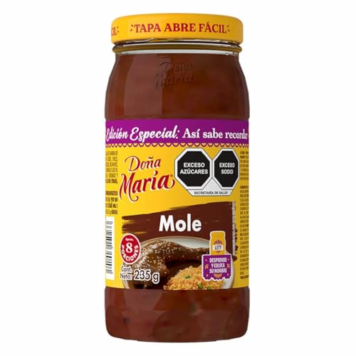 Gewürzpaste aus Mexiko, Glas 235g - Mole Adobo DOÑA MARIA 235g von DOÑA MARIA