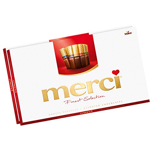 merci Finest Selection Große Vielfalt (2 x 400g) / Schokoladen-Spezialitäten von merci Finest Selection