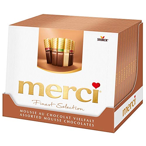 merci Finest Selection Mousse au Chocolat (10 x 210g) / Schokoladen-Spezialitäten von merci Finest Selection