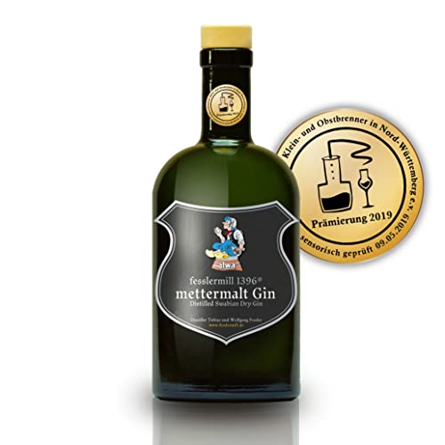 Fesslermill1396 Mettermalt Deutscher Gin | Botanicals aus Baden-Württemberg | London Dry Gin | Zitrus Fesslermill1396 Mettermalt Deutscher Gin | Botanicals aus Baden-Württemberg | London Dry Gin | Zitrus von mettermalt