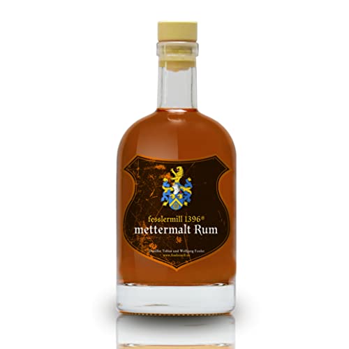 Fesslermill1396 Swabian Mettermalt Rum | Rein natürlicher deutscher Rum aus Baden-Württemberg | Ohne Zusätze von Zucker, Aromen oder Farbstoffen Fesslermill1396 Swabian Mettermalt Rum | Rein natürlicher deutscher Rum aus Baden-Württemberg | Ohne Zusätze von Zucker, Aromen oder Farbstoffen von mettermalt