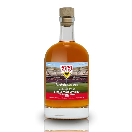 Fesslermill1396 mettermalt VfB Stuttgart Single Malt Whisky | Limitierte Auflage | Offizielles Merchandise | Deutscher Whiskey | Regionales Getreide aus Baden-Württemberg Fesslermill1396 mettermalt VfB Stuttgart Single Malt Whisky | Limitierte Auflage | Offizielles Merchandise | Deutscher Whiskey | Regionales Getreide aus Baden-Württemberg von mettermalt
