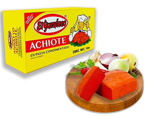 El Yucateco Achiote Paste 1kg - Annato Samen Taco Gewürz El Yucateco Achiote Paste 1kg - Annato Samen Taco Gewürz von mexhaus