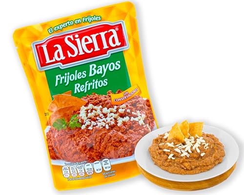 La Sierra helles Bohnenmus 430g - gebratene Bohnen fertig zum servieren, mexikanische baked beans, Bohnenpaste La Sierra helles Bohnenmus 430g - gebratene Bohnen fertig zum servieren, mexikanische baked beans, Bohnenpaste von mexhaus