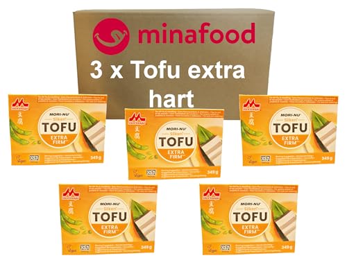 minafood Box - Mori-Nu Tofu, extra hart 5x349g minafood Box - Mori-Nu Tofu, extra hart 5x349g von minafood