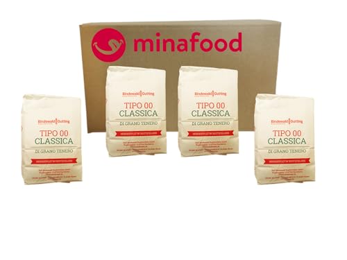 minafood Box - Pizzamehl 4x1kg minafood Box - Pizzamehl 4x1kg von minafood