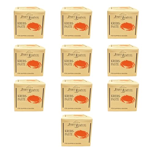 minafood-Set: 10x50g Krebs-PASTE von Jürgen Langbein von minafood
