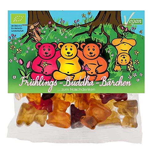 Mind Sweets Frühlings -Buddha-Bärchen, 75g (1) von mind sweets