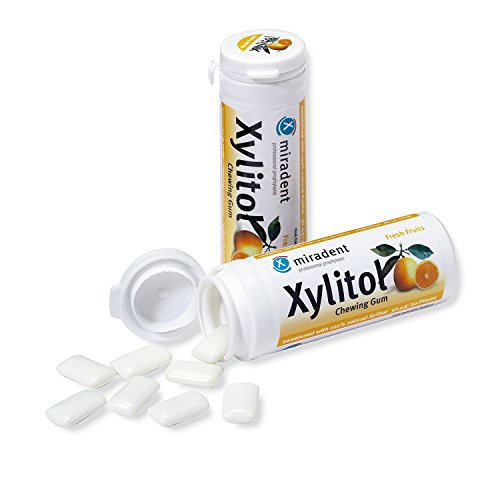 miradent Xylitol Kaugummi Frucht 30St. von miradent