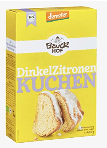 Bio Backmischung für Zitronenkuchen, Dinkel, Demeter 485 g Bio Backmischung für Zitronenkuchen, Dinkel, Demeter 485 g von mll