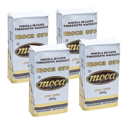 Caffè Moca Oro - Moca Kaffee Filterkaffee – Packung 4x200g von moca