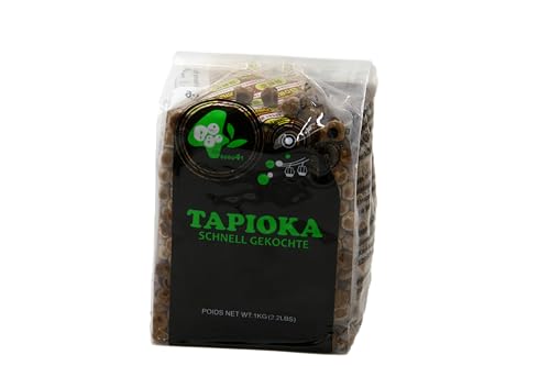 Bubble Tea Perlen Popping Boba Passionsfruch | mit Strohhalme | Fruchtperlen ohne künstliche Farbstoffe Bubbles | 1000g | Tapioka (Brauner Zucker) von molecula molecula Molekularna Fabryka Samku