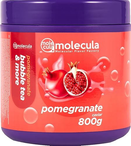 Popping Boba I Molekularer Kaviar Bubble Tea, Bubbles, Bubble tea Perlen 800g I Granatapfel Popping Boba I Molekularer Kaviar Bubble Tea, Bubbles, Bubble tea Perlen 800g I Granatapfel von molecula molecula Molekularna Fabryka Samku