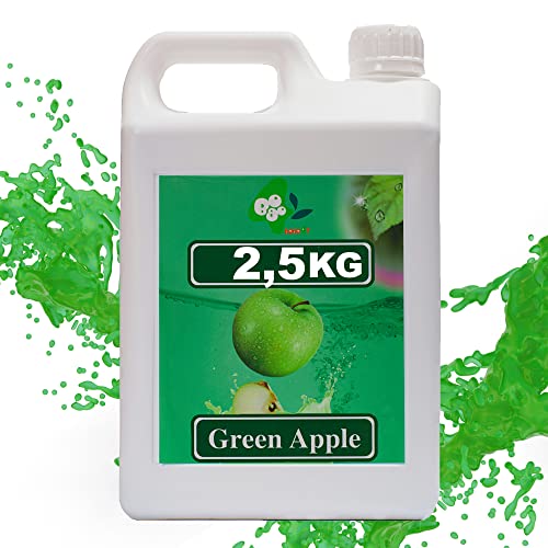 Sirup für Bubble Tea 2,5 kg - 1900 ml | Apfel | Getränke sirup Konzentrat 1,9l | 100% vegan, glutenfrei, ohne künstliche Farbstoffe | Fruchtsirup für Bubbletea|Getränkesirup | für Desserts | Sirup für Bubble Tea 2,5 kg - 1900 ml | Apfel | Getränke sirup Konzentrat 1,9l | 100% vegan, glutenfrei, ohne künstliche Farbstoffe | Fruchtsirup für Bubbletea|Getränkesirup | für Desserts | von molecula molecula Molekularna Fabryka Samku