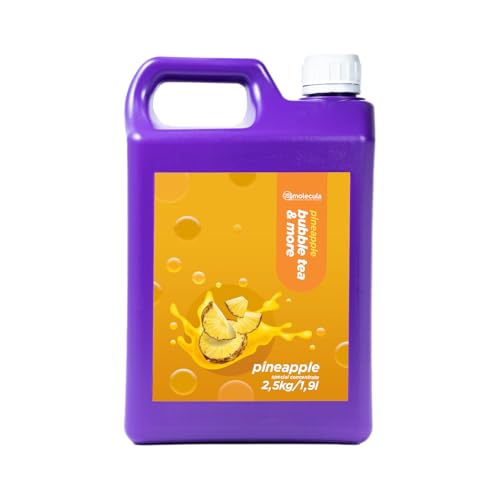 SIRUP FÜR BUBBLE TEA 2,5kg | 1900ml | KONZENTRAT-SAFT-Ananas von molecula molecula Molekularna Fabryka Samku