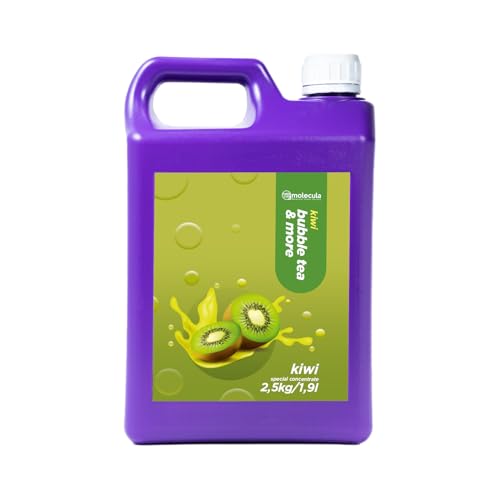 Sirup für Bubble Tea 2,5 kg - 1900 ml | Kiwi | Getränke sirup Konzentrat 1,9l | 100% vegan, glutenfrei, ohne künstliche Farbstoffe | Fruchtsirup für Bubbletea|Getränkesirup | für Desserts | Sirup für Bubble Tea 2,5 kg - 1900 ml | Kiwi | Getränke sirup Konzentrat 1,9l | 100% vegan, glutenfrei, ohne künstliche Farbstoffe | Fruchtsirup für Bubbletea|Getränkesirup | für Desserts | von molecula molecula Molekularna Fabryka Samku