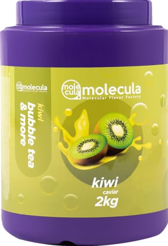 Original Popping Boba Fruchtperlen für Bubble Tea - 2 kg - alle Geschmacksrichtungen - Ohne künstliche Farbstoffe, echte Fruchtsäfte - Weniger Zucker - 100% Vegan und Glutenfrei (Kiwi) Original Popping Boba Fruchtperlen für Bubble Tea - 2 kg - alle Geschmacksrichtungen - Ohne künstliche Farbstoffe, echte Fruchtsäfte - Weniger Zucker - 100% Vegan und Glutenfrei (Kiwi) von molecula molecula Molekularna Fabryka Samku