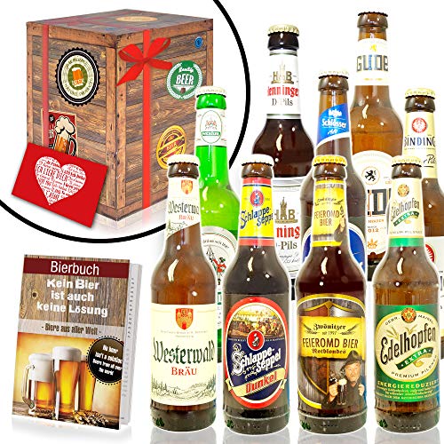 Bier Geschenk Set/Deutsche Biersorten/Geburtstag Geschenkset von monatsgeschenke.de