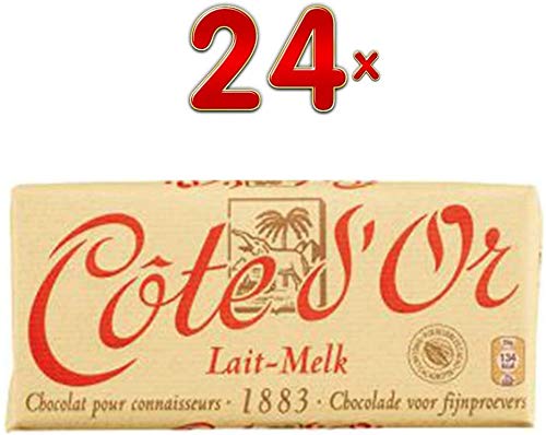 Côte d'Or Pakken Lait-Melk , 24 x 150g (Vollmilchschokolade Nostalgie) von Côte d'Or