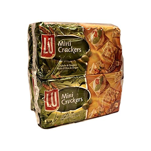 LU Mini Crackers Olijfolie & Oregano 6 x 250g Packung (Olivenöl & Oregano) von Mondelez