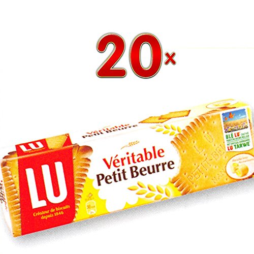 LU Veritable Petit Beurre 20 x 200g Packung (Butterkeks) von Mondelez