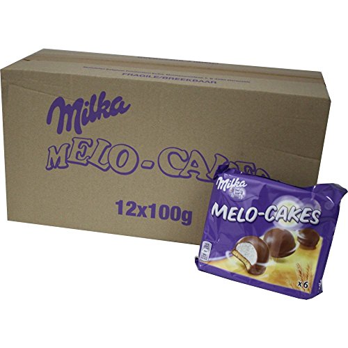 Milka Melo-Cakes 12 Packungen á 6 Stck. (Schaumzucker & Keks) von mondelez