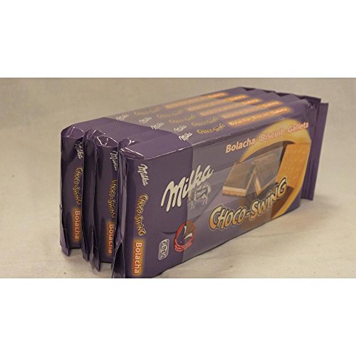 Milka Schokoladen-Tafel Choco-Swing, 5 x 100g (Schokolade mit Keks) von Mondelez