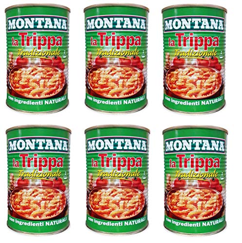 6x Montana Trippa Tradizionale Kaldaunen 420 g Kutteln Fleisch in dose italien von montana