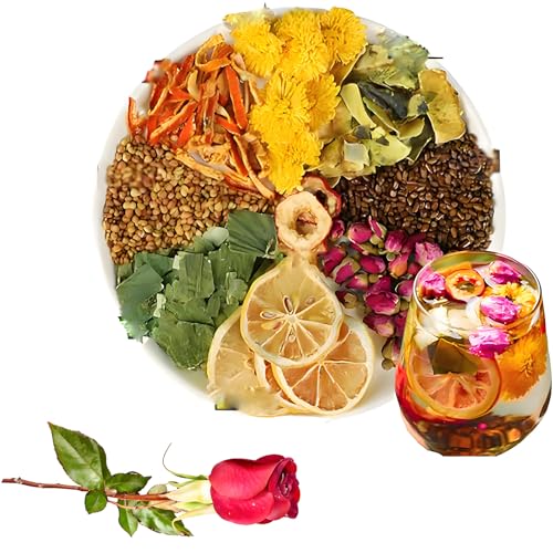 Winter Melon Lotus Leaf Tea, Oil Cleansing Tea,10 Ingredients Blend Formula (one bag) von moytarcp