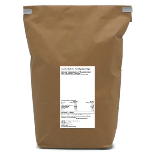 Sanftes Schoko Porridge von müsli.de | BIO Porridge in der 580g Aroma-Dose | für eine vegane Ernährung geeignet. (580 g (1 Beutel)) von müslide