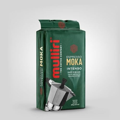 Mulliri Moka Intenso Gemahlener Kaffee mittlerer Röstung 250g von mulliri THE COFFEE COMPANY