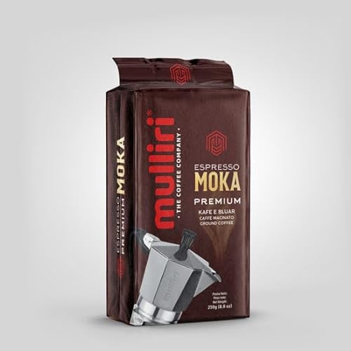 Mulliri Moka Premium 250g mittlerer Röstung gemahlen für Mokkakanne von mulliri THE COFFEE COMPANY