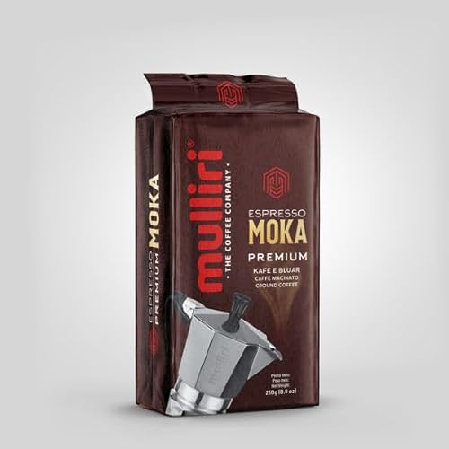 Mulliri Moka Premium 250g mittlerer Röstung gemahlen für Mokkakanne von mulliri THE COFFEE COMPANY