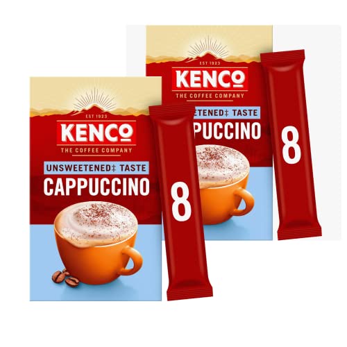 Kenco Cappuccino ungesüßter cremiger und schaumiger Geschmack – Barista Edition 2 Stück (16 Portionen) von multiple