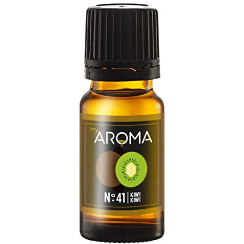 myAROMA | No. 41 (Kiwi, 10 ml) | Rein natürliches Aroma | Geschmackstropfen für Wasser & Cocktails | Lebensmittelaroma zum Kochen & zum Backen | Kalorienfrei & ohne Zucker oder Süßung von my AROMA