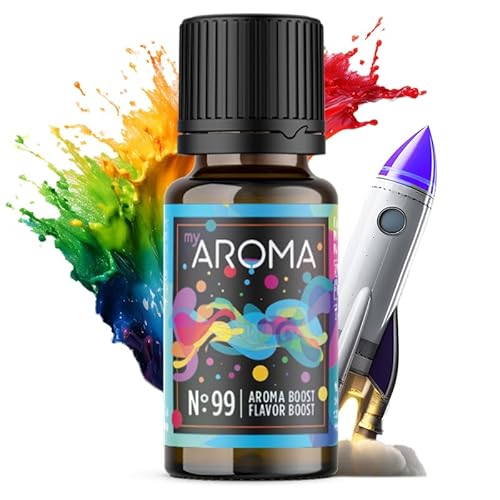 myAROMA flavour drops – Aroma Boost 10ml, flavour drops zuckerfrei, kalorienfrei & vegan, natürliches Lebensmittelaroma ohne künstliche Farbstoffe für Backen, Essen und Trinken, Nr. 99 myAROMA flavour drops – Aroma Boost 10ml, flavour drops zuckerfrei, kalorienfrei & vegan, natürliches Lebensmittelaroma ohne künstliche Farbstoffe für Backen, Essen und Trinken, Nr. 99 von my AROMA