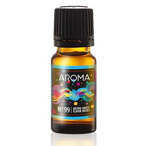 myAROMA | No. 99 (Aroma Boost, 10 ml) | Rein natürliches Aroma | Geschmackstropfen für Wasser & Cocktails | Lebensmittelaroma zum Kochen & zum Backen | Kalorienfrei & ohne Zucker oder Süßung von my AROMA