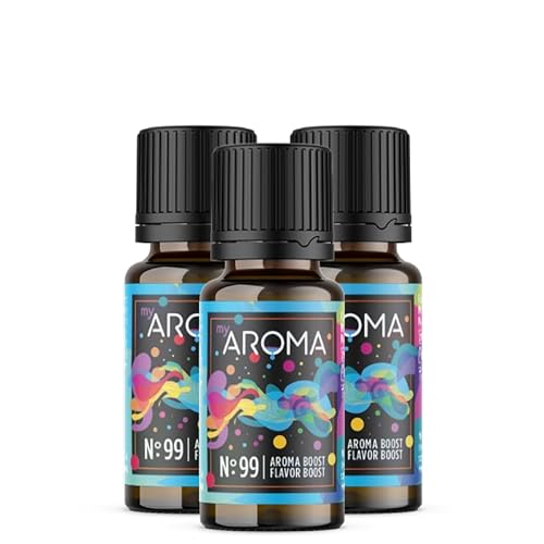 myAROMA flavour drops – Aroma Boost 3x10ml, flavour drops zuckerfrei, kalorienfrei & vegan, natürliches Lebensmittelaroma ohne künstliche Farbstoffe für Backen, Essen und Trinken, Nr. 99 myAROMA flavour drops – Aroma Boost 3x10ml, flavour drops zuckerfrei, kalorienfrei & vegan, natürliches Lebensmittelaroma ohne künstliche Farbstoffe für Backen, Essen und Trinken, Nr. 99 von my AROMA