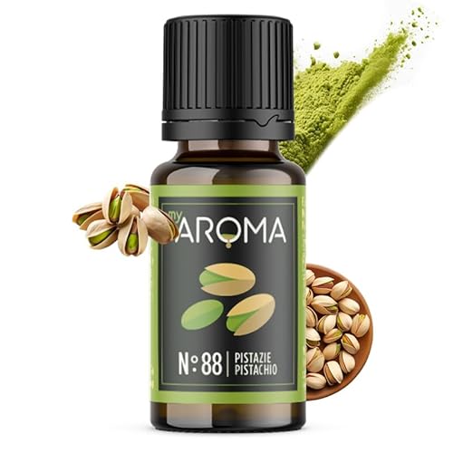 myAROMA flavour drops – Pistazie 10ml, flavour drops zuckerfrei, kalorienfrei & vegan, natürliches Lebensmittelaroma ohne künstliche Farbstoffe für Backen, Essen und Trinken, Nr. 88 myAROMA flavour drops – Pistazie 10ml, flavour drops zuckerfrei, kalorienfrei & vegan, natürliches Lebensmittelaroma ohne künstliche Farbstoffe für Backen, Essen und Trinken, Nr. 88 von my AROMA