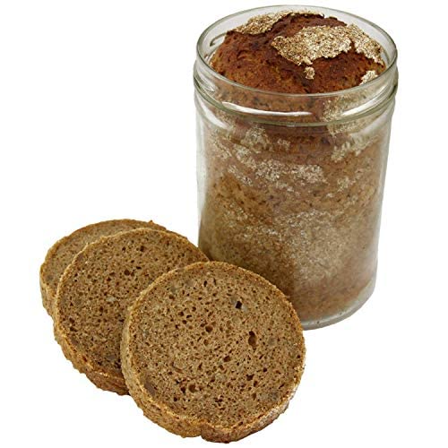 Emmer-Urkorn-Dinkel Brot im Glas 435 ml (31,12 € / kg) - Geschenk von my-bakery