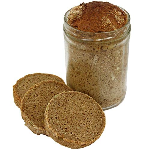Quinoa-Dinkel Brot im Glas 435 ml (30,23 € / kg) - Geschenk von my-bakery