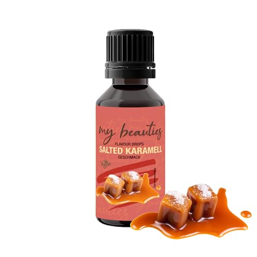 my beauties - Flavour Drops 30 ml - Salted Karamell - Aroma Tropfen für Lebensmittel - zuckerfrei und kalorienarm my beauties - Flavour Drops 30 ml - Salted Karamell - Aroma Tropfen für Lebensmittel - zuckerfrei und kalorienarm von my beauties